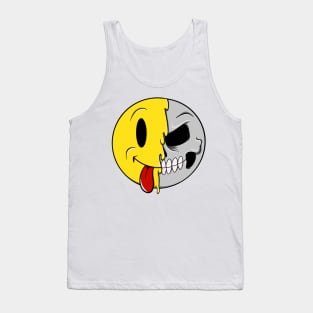 Smiley Skull Tank Top